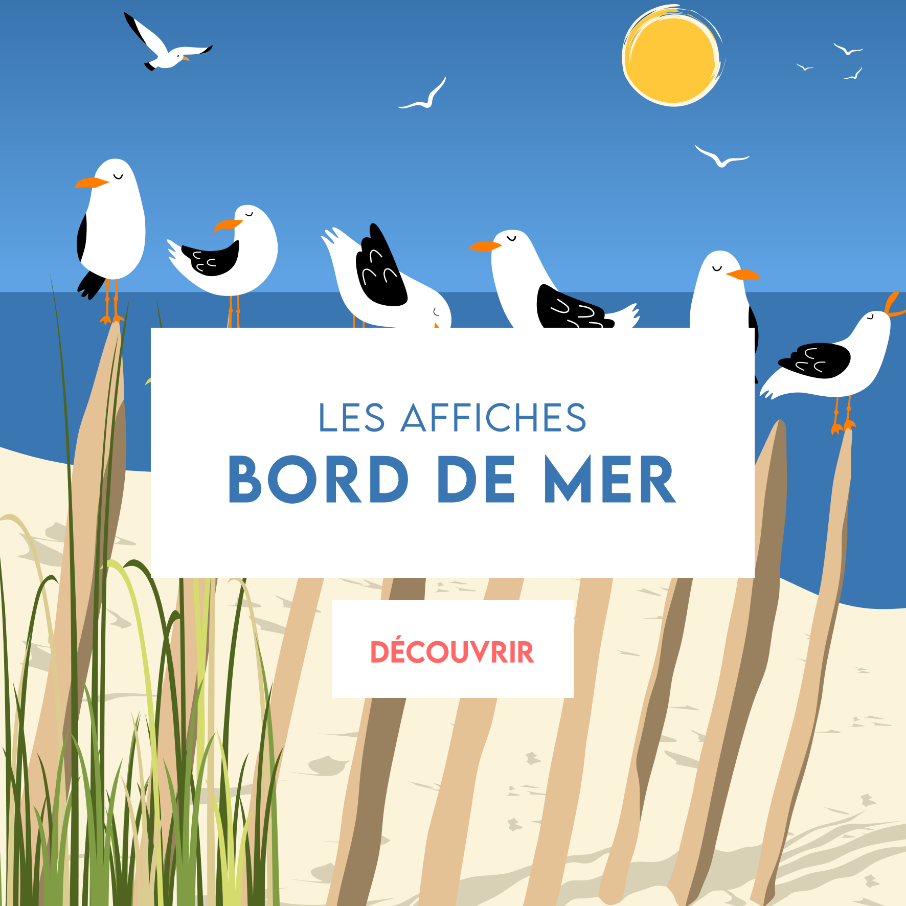 onglet affiches bord de mer 2025
