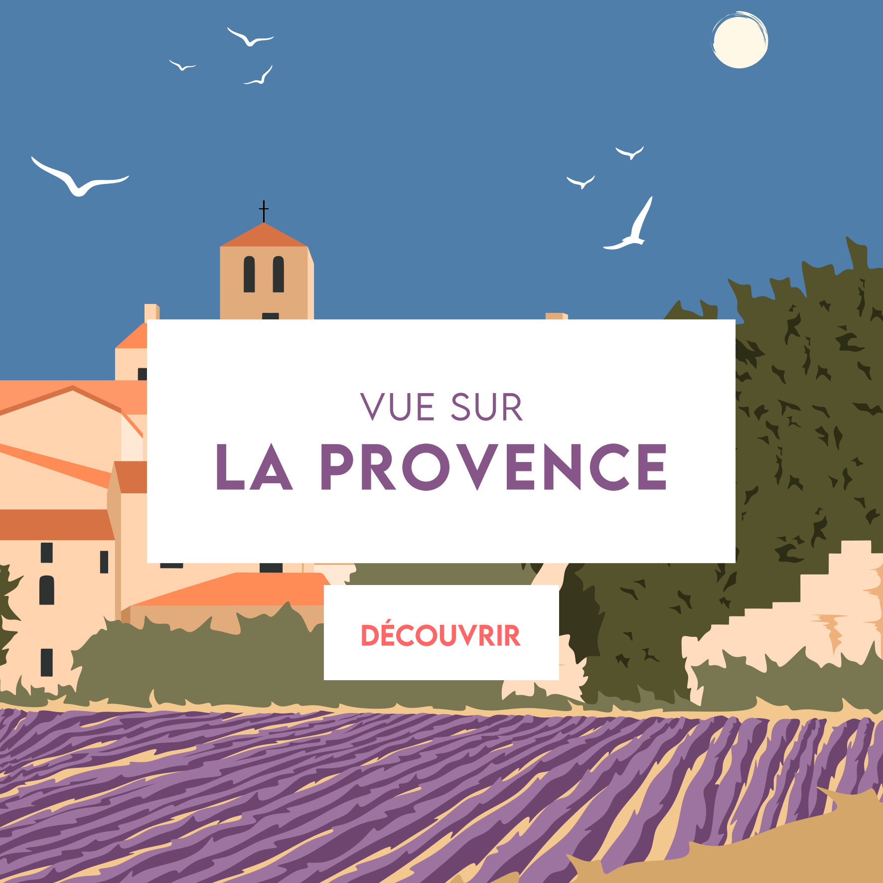 Vue sur la Provence