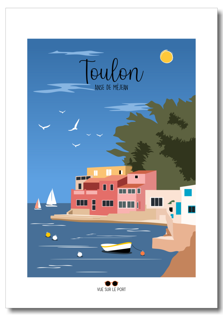 Tirage Argentique Vintage Du Port De Toulon (Var) - Côte D'Azur - Années 1930 - Format 6,5x9 Cm - Original
