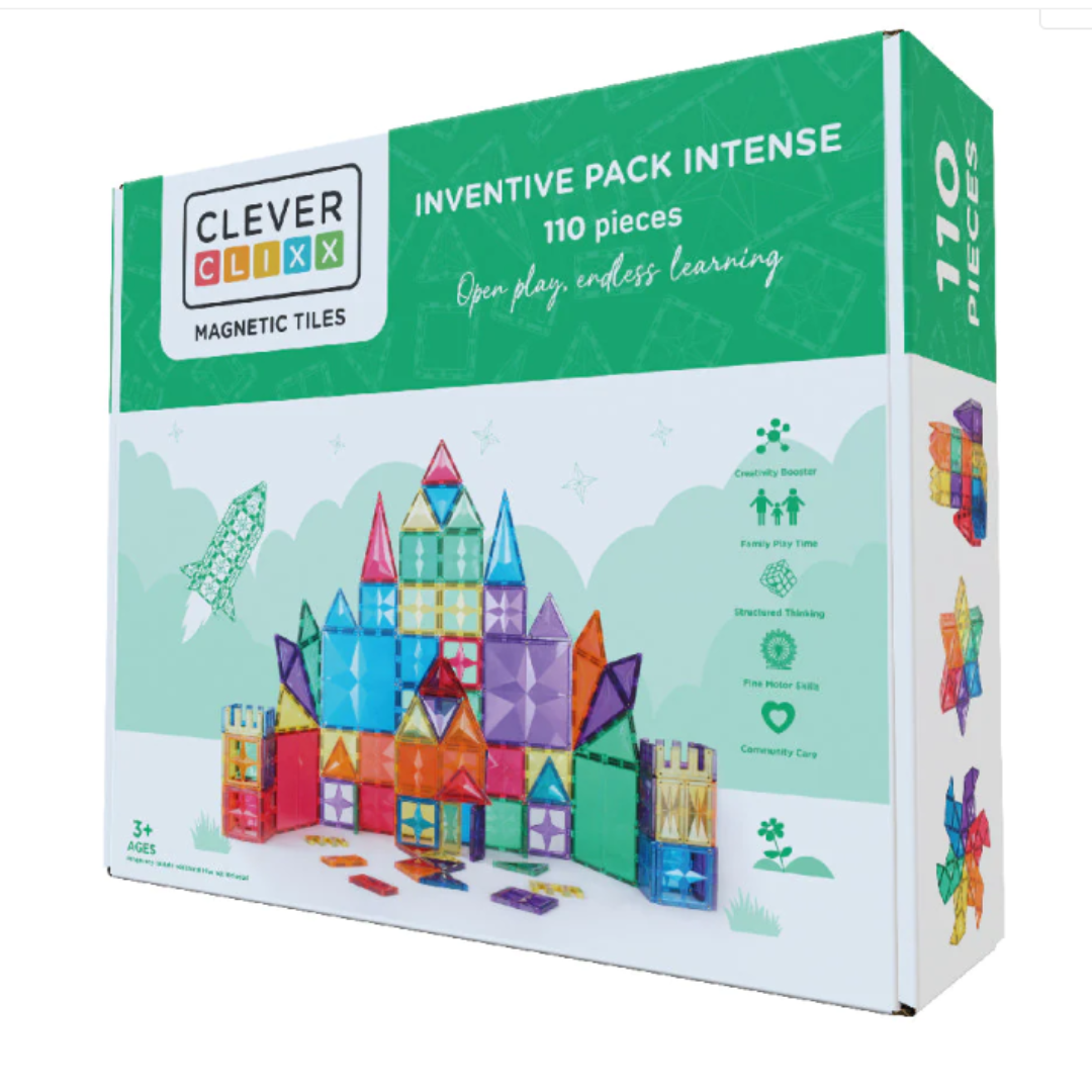 Cleverclixx Pack Inventif Intense - Jeu magnétique 110 pièces (1)