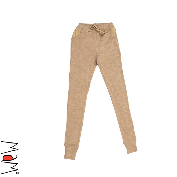 MaM Natural Woollies Lounge Joggers with Pockets Nutty Granola -L