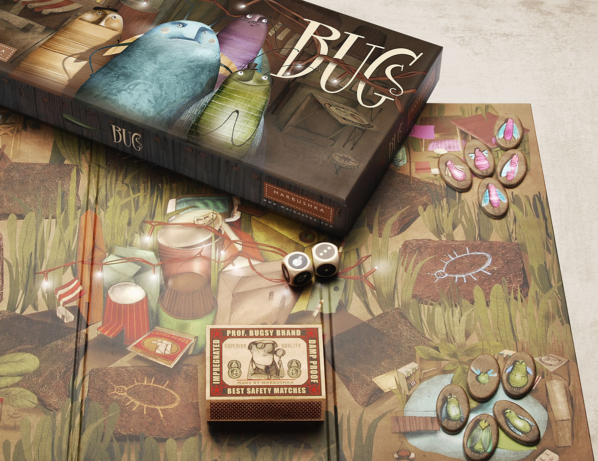 Marbushka Bugs Jeu cooperatif 5