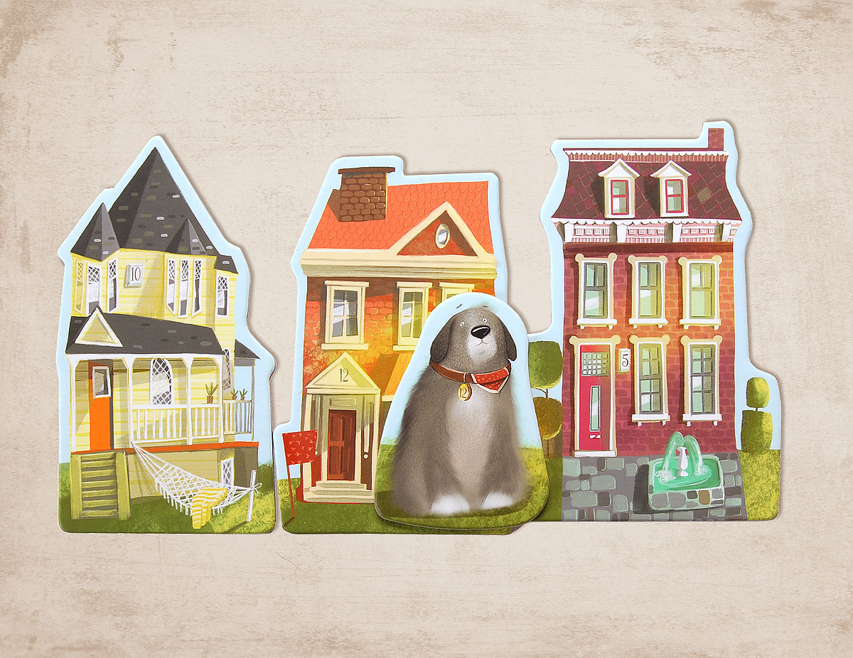 Chiens et Maisons - Dogs and Homes Marbushka Jeu de société (2)