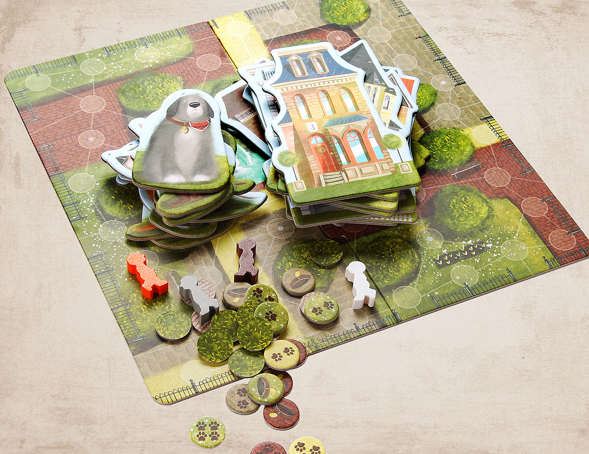 Chiens et Maisons - Dogs and Homes Marbushka Jeu de société (3)