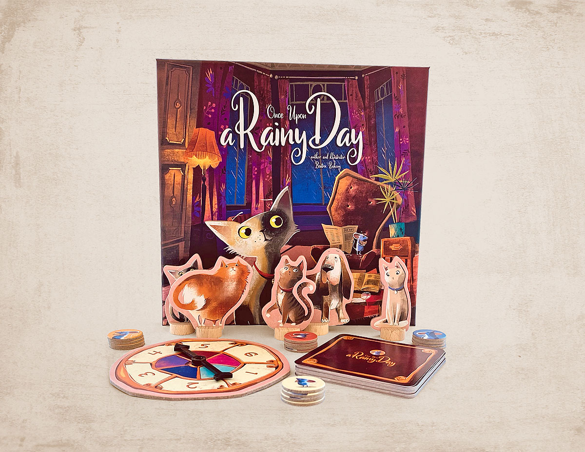 Un jour pluvieux - Rainy Day Jeu de société Marbushka 8