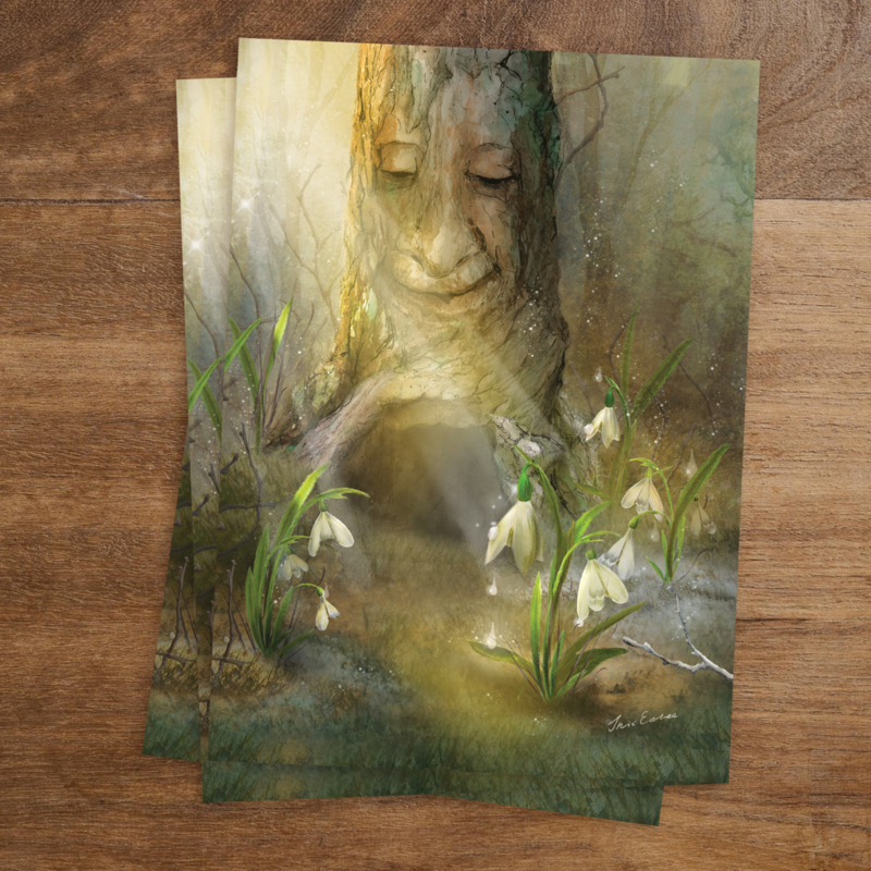 snowdrops-cartepostale