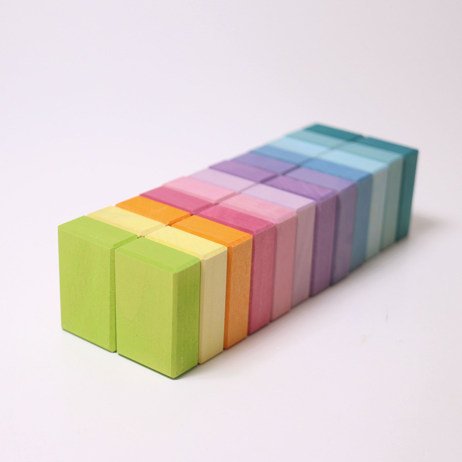 Duo Pastel Jeu de construction de Grimms 5