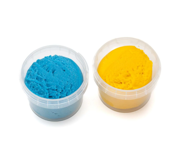 Neogrün Pâte à modeler Suri - bleu et jaune 2