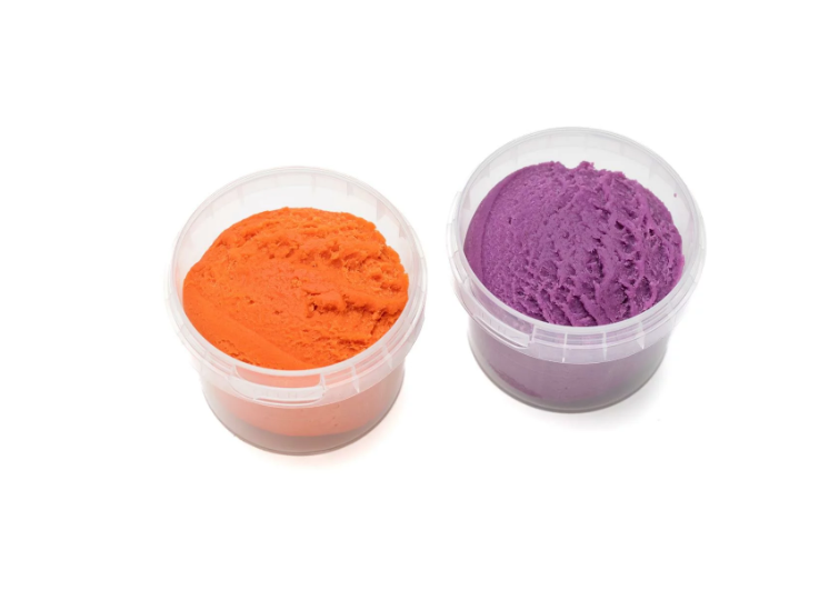 Neogrün Pâte à modeler Suri - orange et violet 2