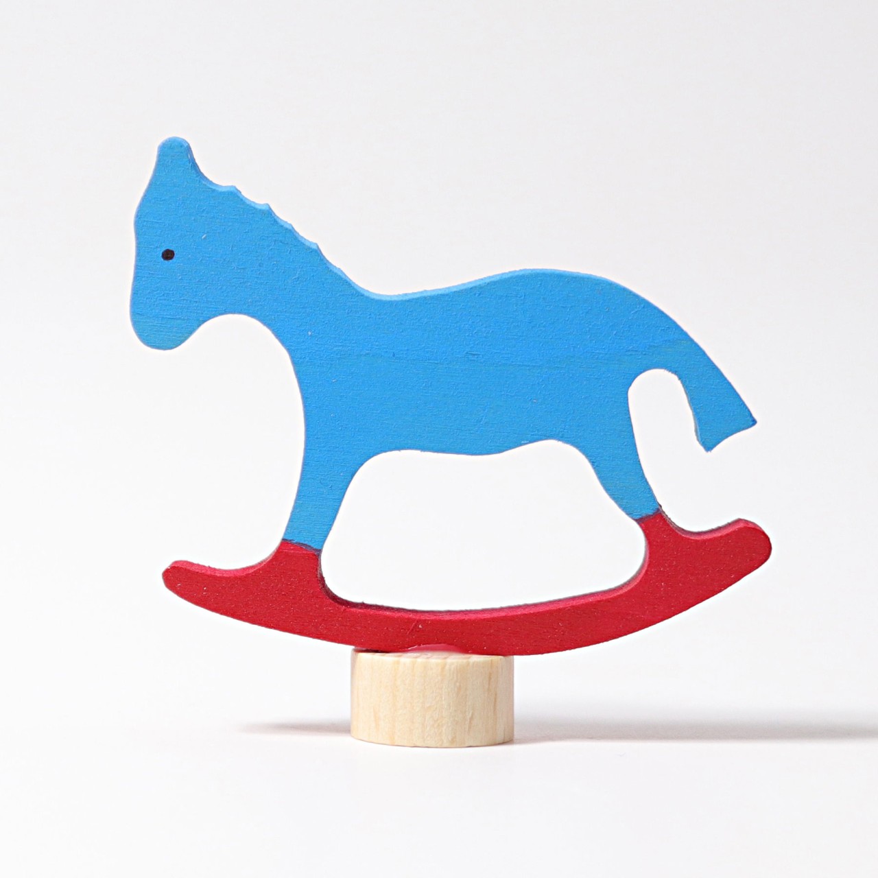 Grimms Figurine en bois Cheval à bascule