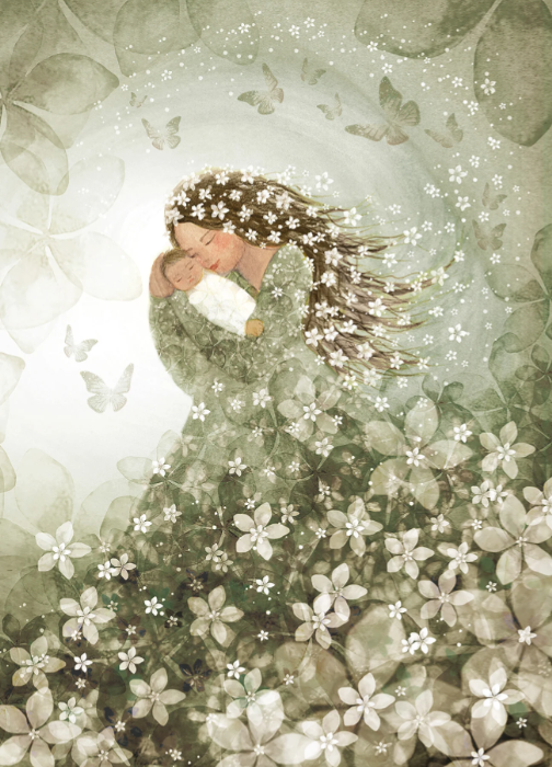 Carte postale Soft Daydream - Illustratrice Bijdehansje