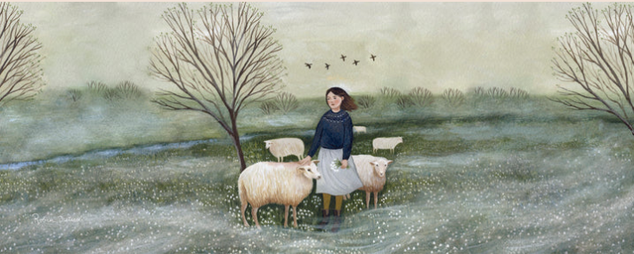 Image Light Wish - The Herderess - Illustration Robin Pieterse