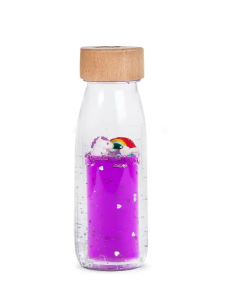 Petit Boum Bouteille sensorielle Move Arc-en-ciel Magique