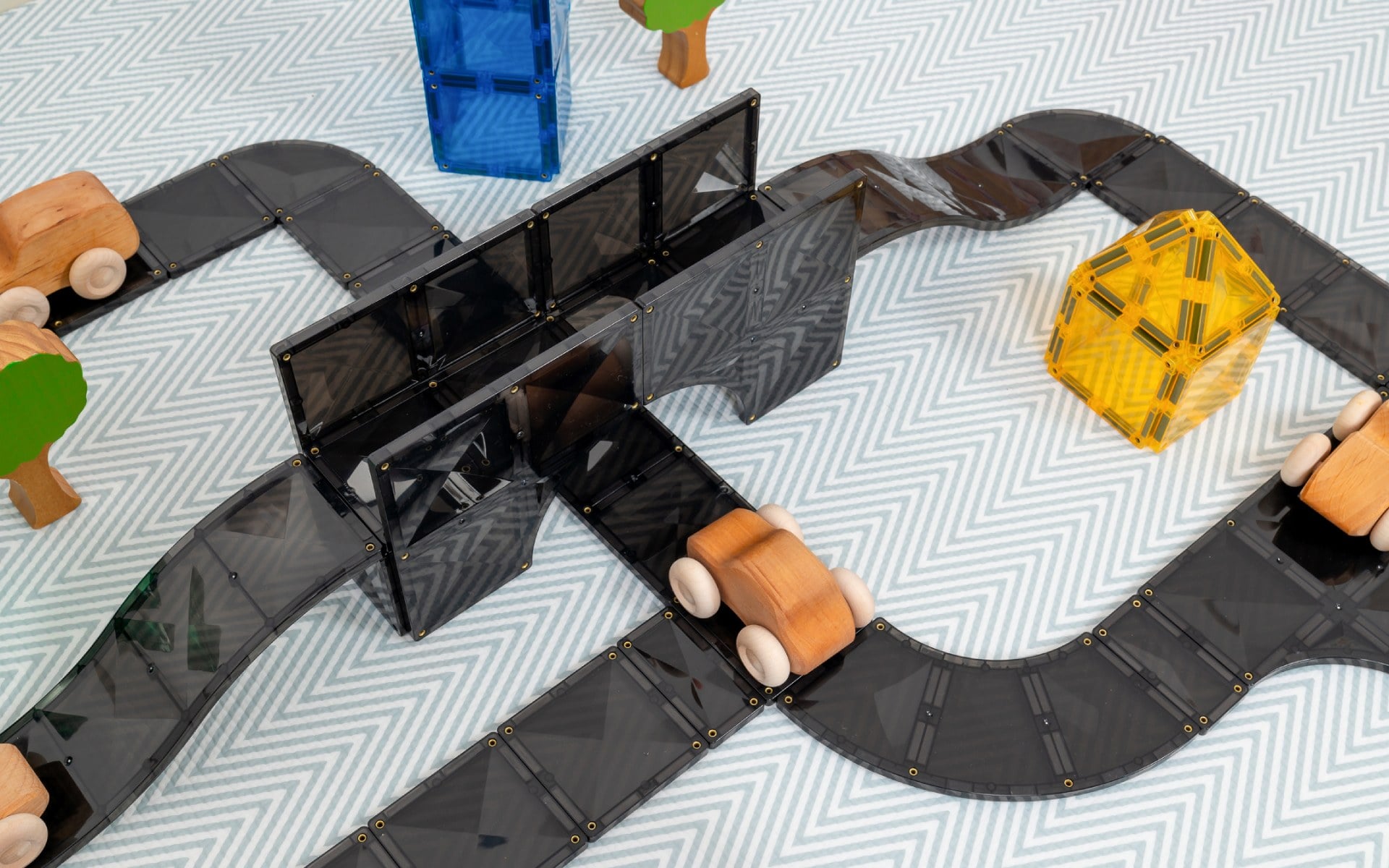 Connetix Jeu magnétique Route créative - Lot de 48 2