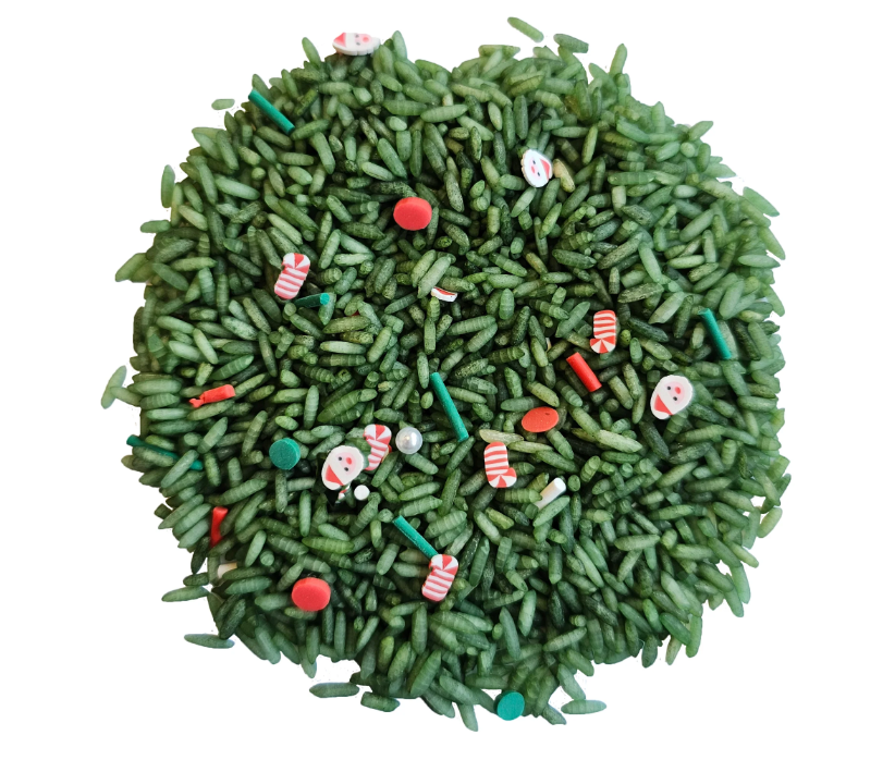 Riz coloré Santa Claus  - Riz sensoriel 4