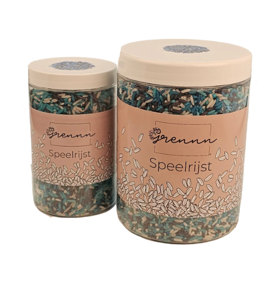 Riz sensoriel Snow Mix - Grennn 2