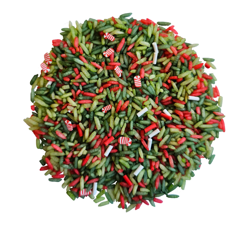 Riz sensoriel Christmas mix - Grennn