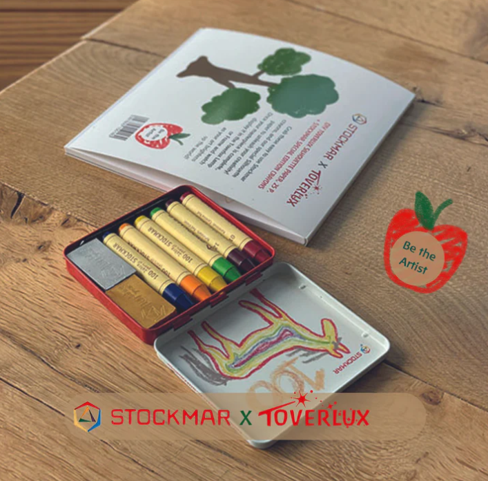 DIY Toverlux x Stockmar Set créatif Crayons et 25 feuilles silhouette