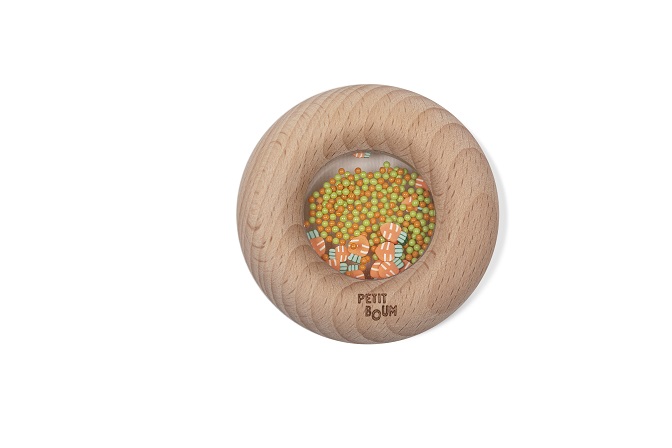 Petit Boum Hochet sensoriel Donut Carottes (3)