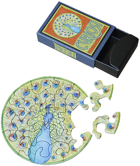 Curiosi Puzzle Picoli Paon - 33 pièces