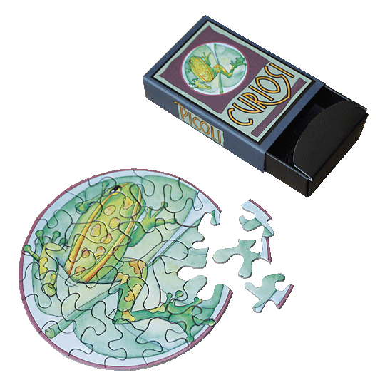 Curiosi Puzzle Picoli Grenouille - 33 pièces