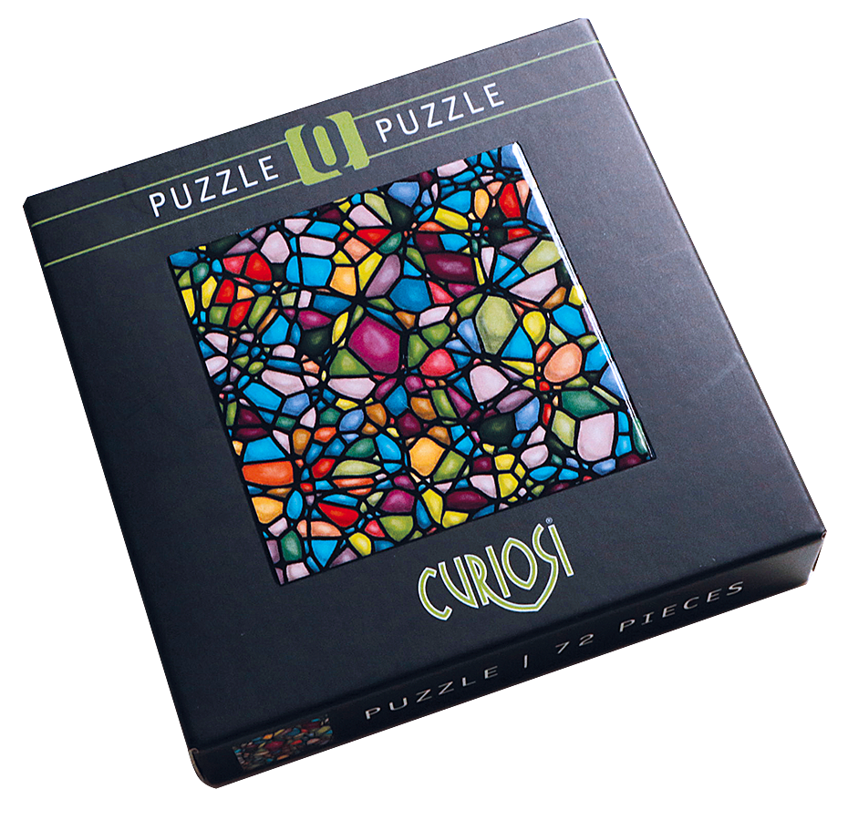 Curiosi Casse tête Puzzle Q8 - Colour Mix 4 - 72 pièces