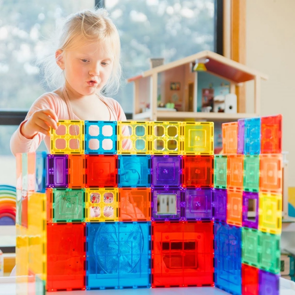 Magnetic Tiles – Base Pack (64 Piece)