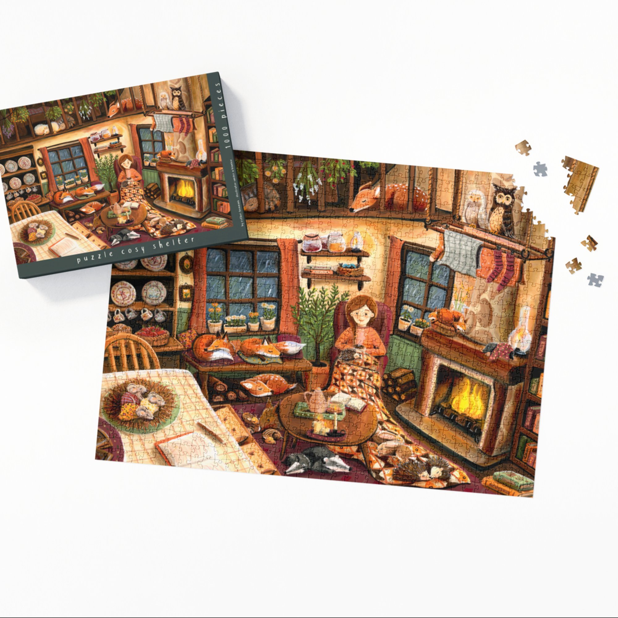 Puzzle Cosy Shelter - E. Bennink - 1000 pièces
