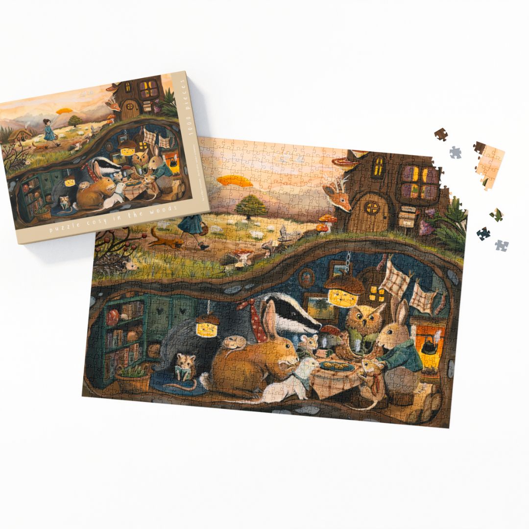 Puzzle Cosy in the Woods - E. Bennink - 1000 pièces