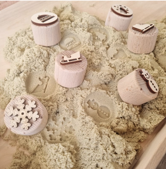 Kiddi Rouleau tampon épais Hiver2
