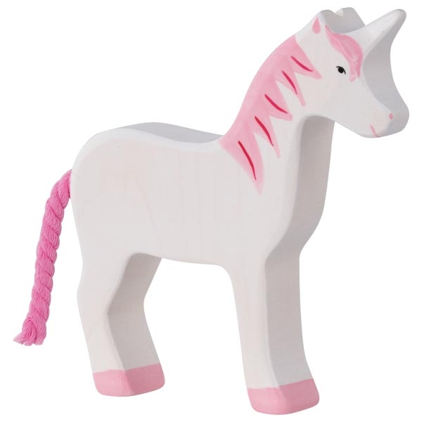 80611_Holztiger Licorne en bois