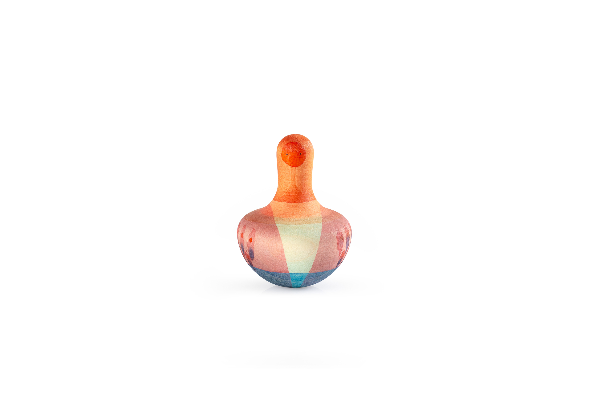 Art 25-273 Mellow Orange Bird 64 Joguines Grapat