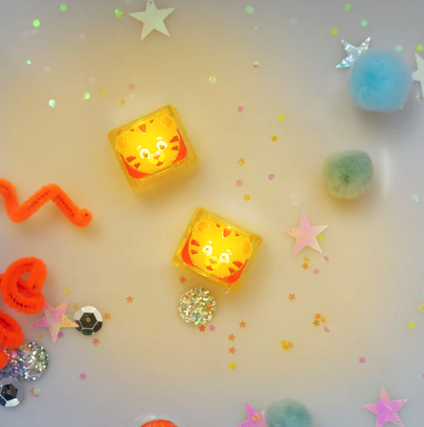 Glo Pals Cubes lumineux Daniel le Tigre - Lot de 44