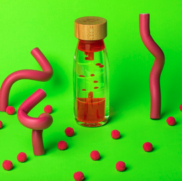 petit boum bouteille sensorielle rose move2
