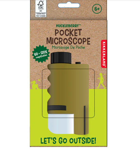 Huckleberry - Kikkerland Microscope de poche 2