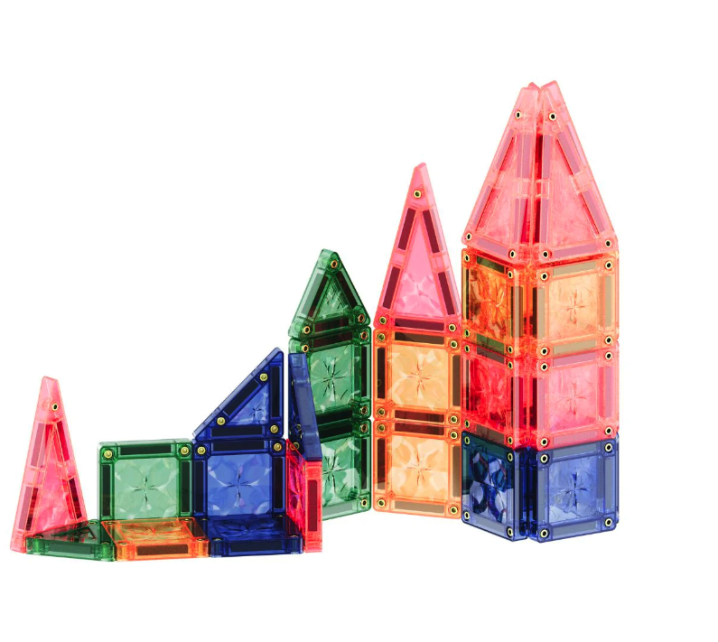 Cleverclixx Jeux magnétiques MINI pack intense - 28 pièces + boite de transport3