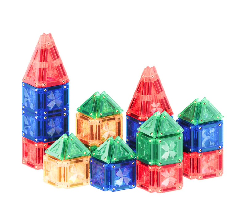 Cleverclixx Jeux magnétiques MINI pack intense - 28 pièces + boite de transport23