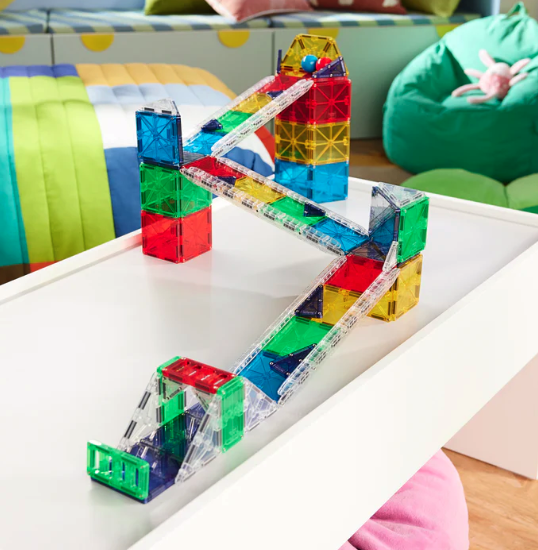 Magna Tiles Jeu magnétique Rail Racers - 90 pièces 2