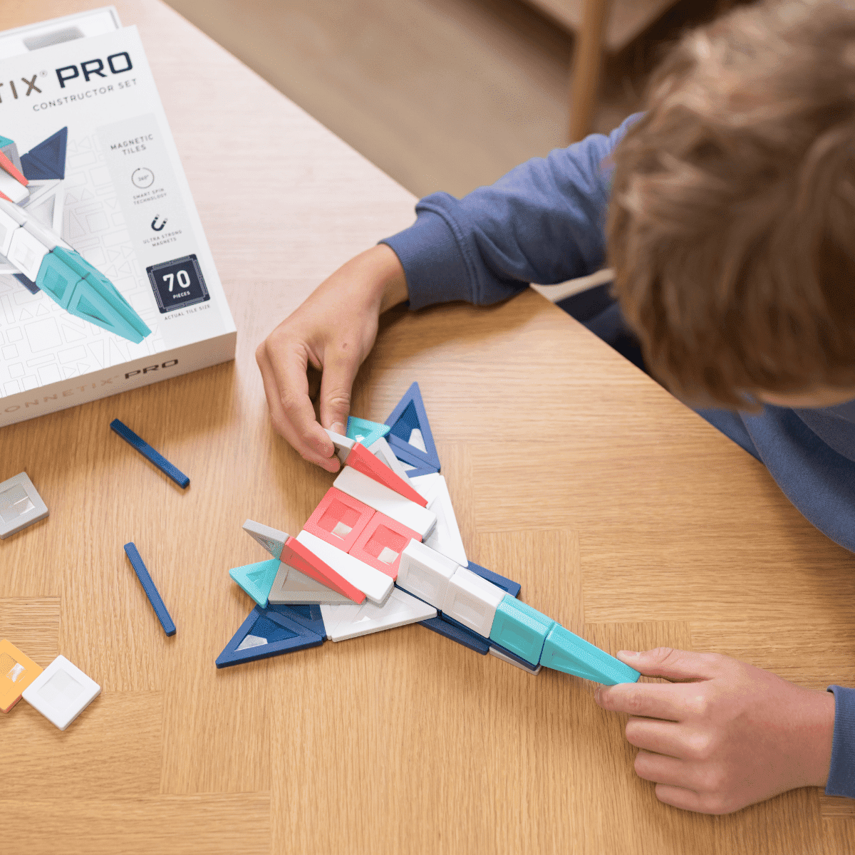 Connectix PRO Jeu magnétique Construction 70 pièces 8