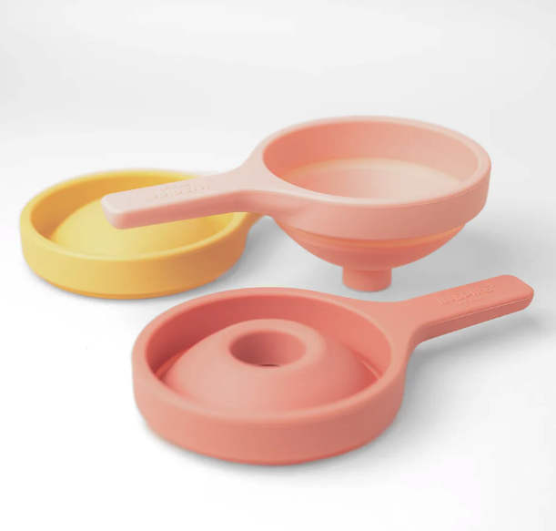 Lot de 3 Entonnoirs pliables Jaune-Rouge PlayTRAY Inspire my Play5