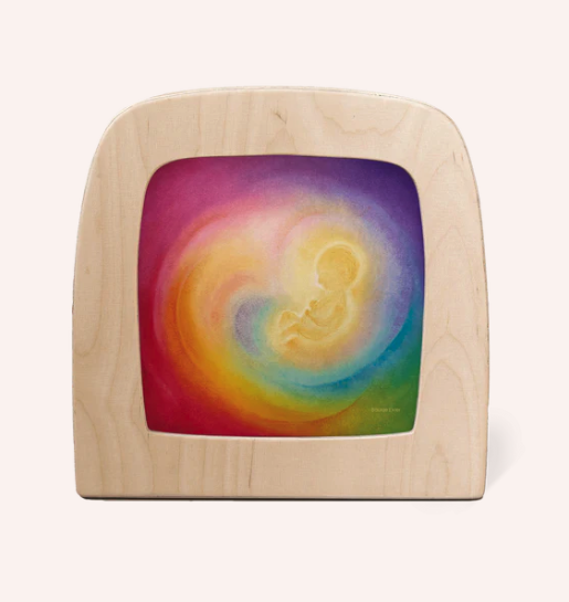 Carte à insérer pour Lampe Au fil des Saisons - Illustratrice Baukje Exler - Womb2