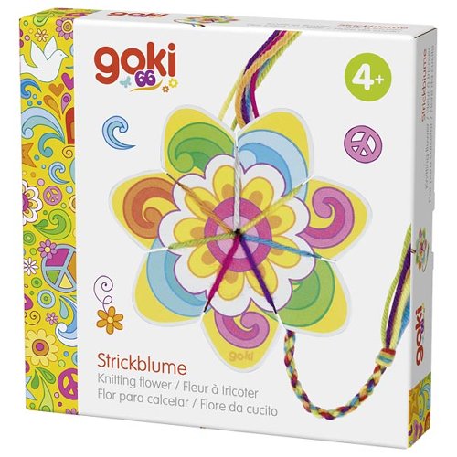 Goki Fleur et papillon à tricoter