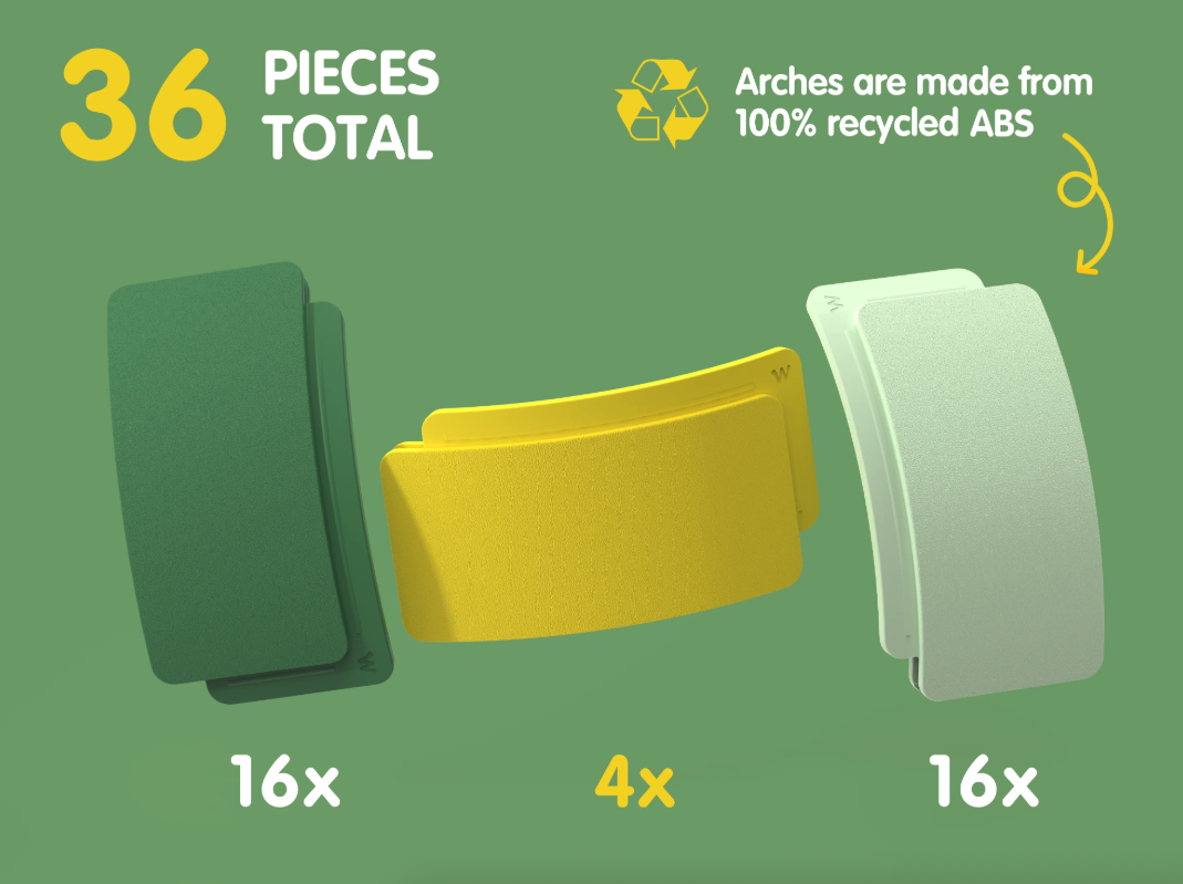 WaytoPlay Arches Creatorset - Lot de 362