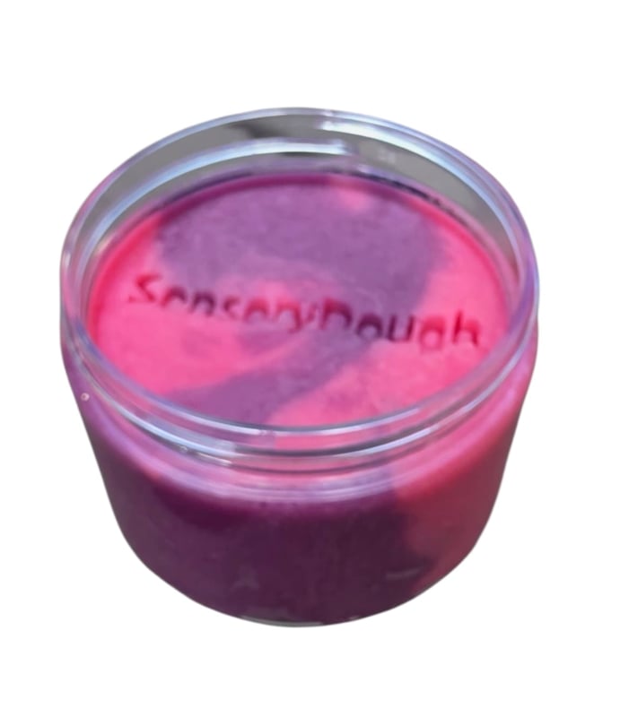 SensoryDough Pâte à modeler avec paillettes Violet:Rose 3