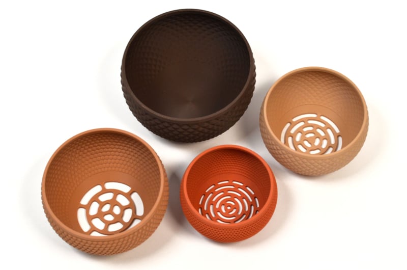 XCreator Bols gigognes pour jeu sensoriel - Lot de 4 2