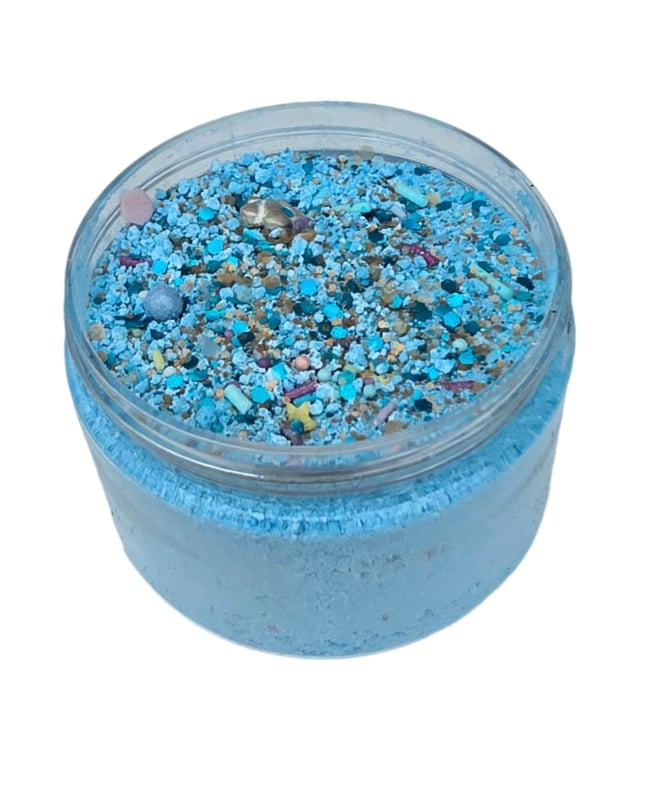 SensoryFizz Pot surprise Ocean Breeze - Mix effervescent pour jeu sensoriel
