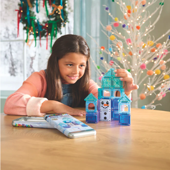 MagnaTiles MicroMags Jeu magnétique Winter Wonder Set de voyage - Lot de 26 5