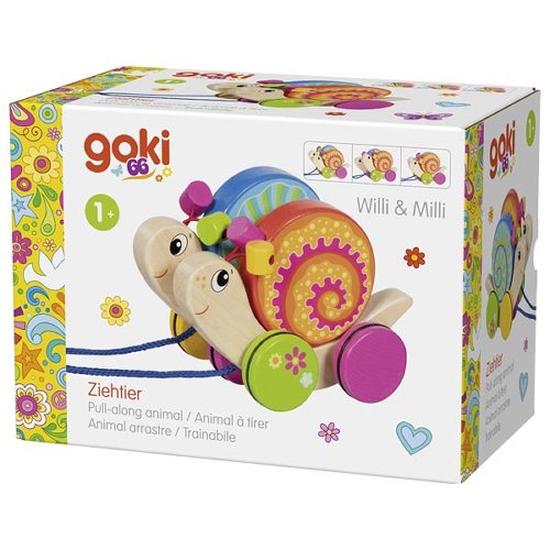 GOKI Duo descargots à tirer Willi et Milli jeu à tirer