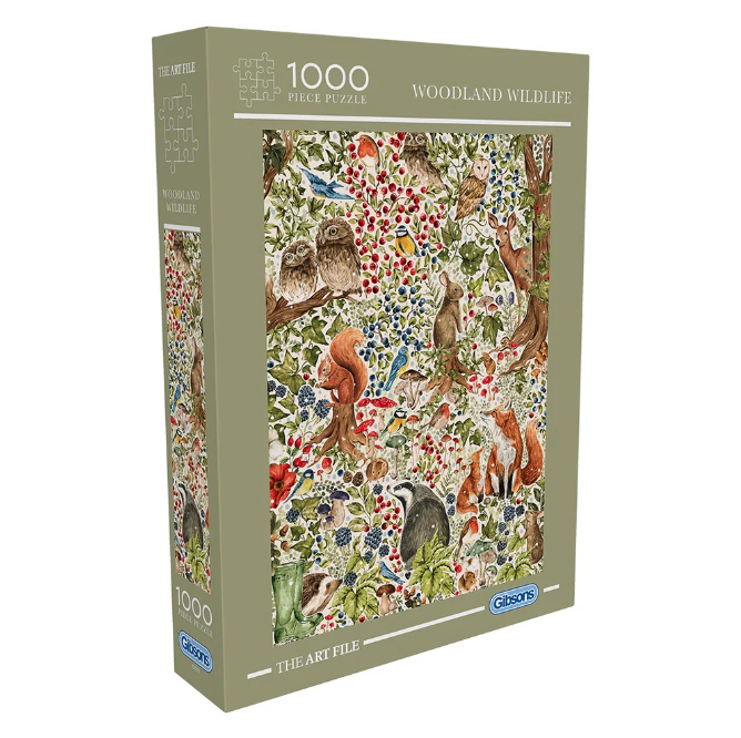 Puzzle 1000 pièces – Woodland Wildlife2