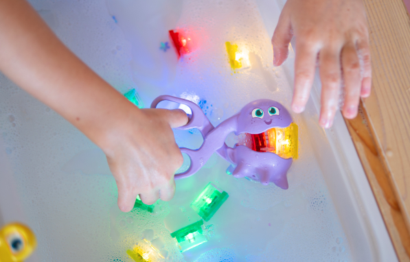 Glo Pals Lot de pinces pour jeu sensoriel 3
